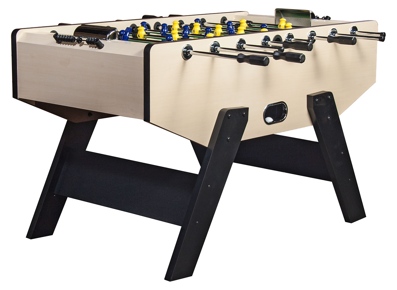 Настольный футбол (кикер) Valencia 5 ф (140 х 74 х 86 см, светлый)