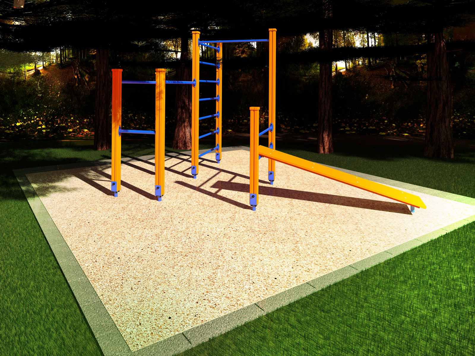 Уличный спортивный комплекс START LINE Fitness № 17