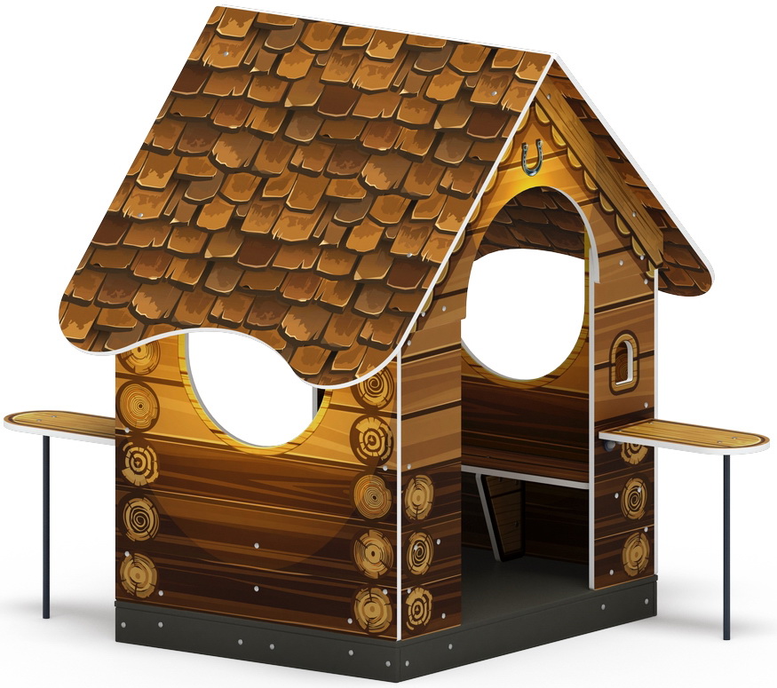 ДОМИК МИНИ тип 2 (Эко) для детской площадки МФ 10.01.11-03