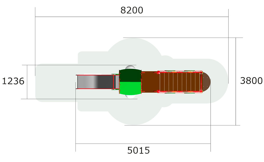 Детский игровой комплекс ZION Путешественник (КД057)