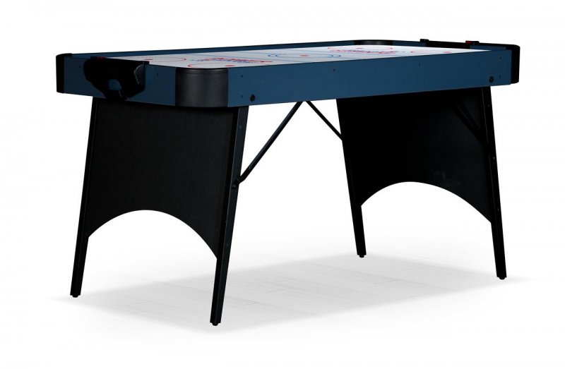 Аэрохоккей Blue Ice 5 ф (152 х 76 х 80,5 см, черно-голубой, складной)