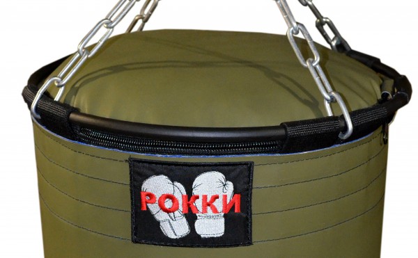 Боксерский мешок хаки Рокки 120X40 см тент