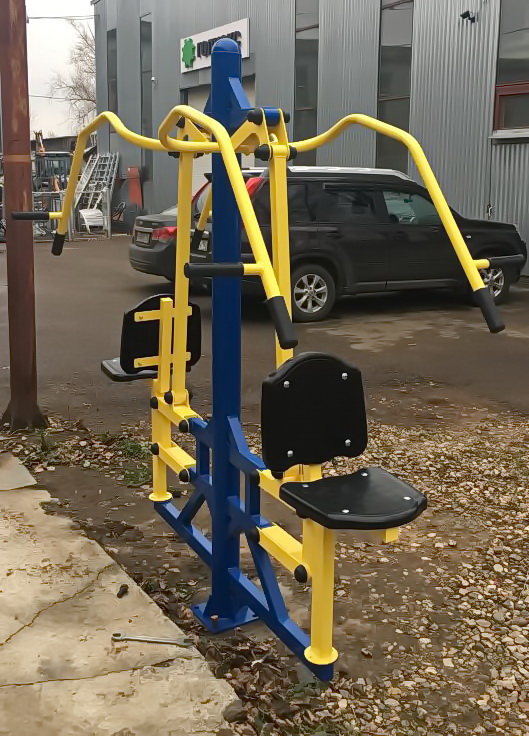 Уличный тренажер жим от груди двойной  Air-Gym YT9