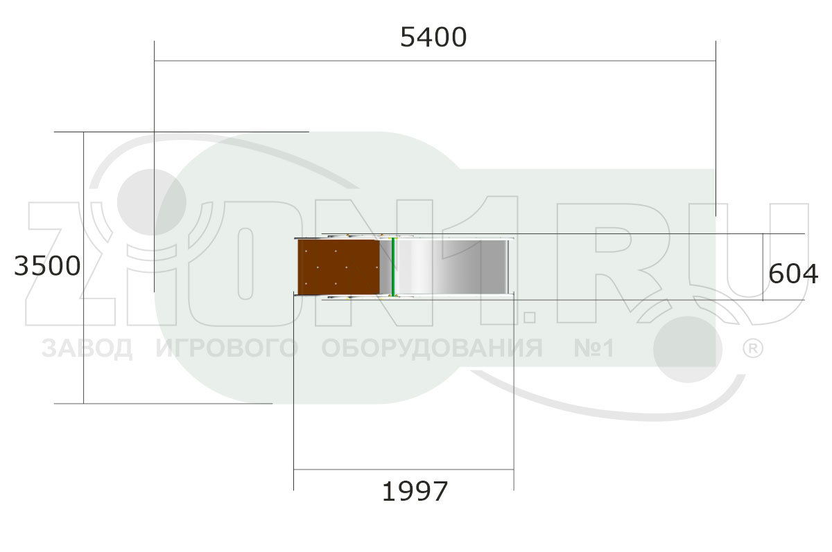 Горка детская ZION Астра (Г037)