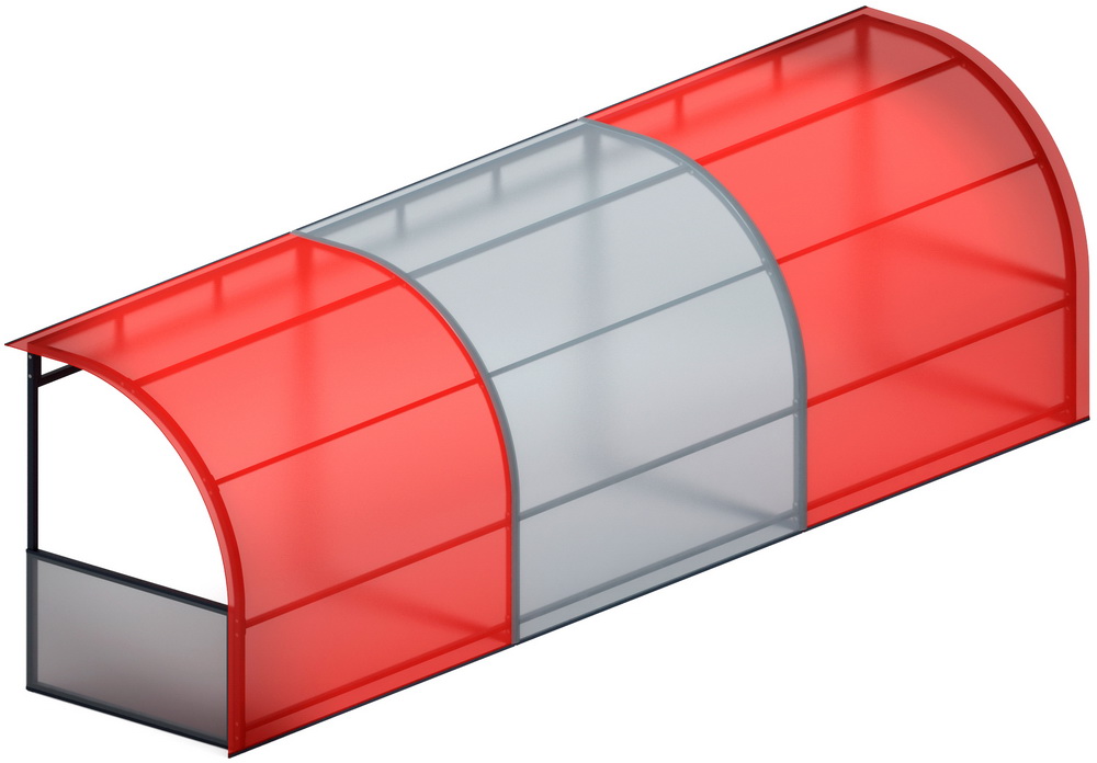 Теневой навес для колясок (3 секции) МФ 743.01