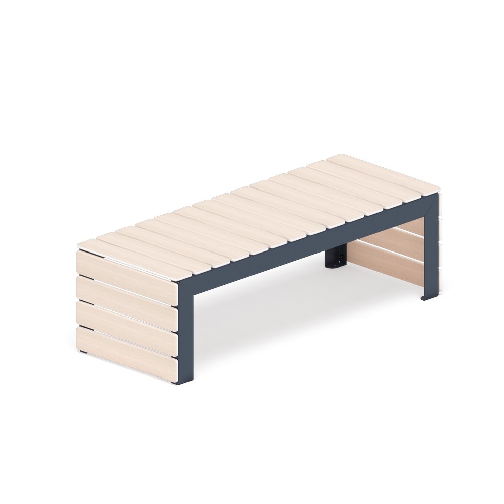 Скамья (беленый дуб) для детской площадки МФ 42.02.03-01