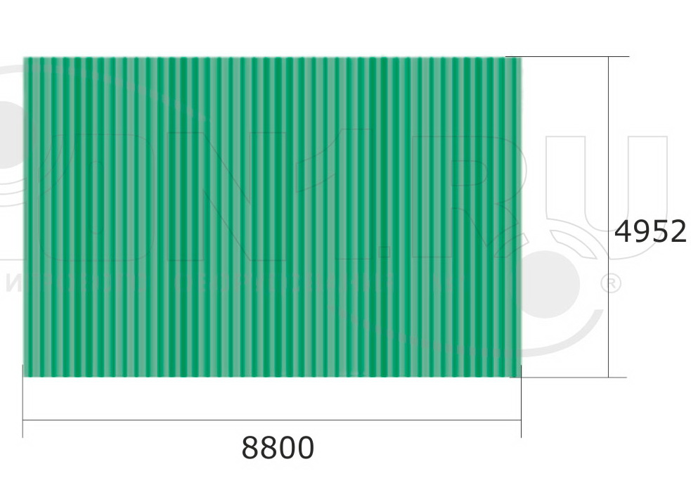 Навес ZION теневой ТНПО 4.8 (ТН048)
