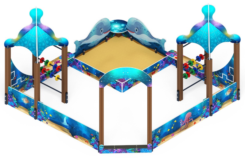 МОРСКОЙ песочный дворик ИО 6.17.02-01