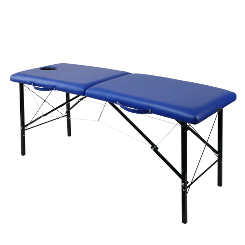 Складной деревянный масажный стол WN190