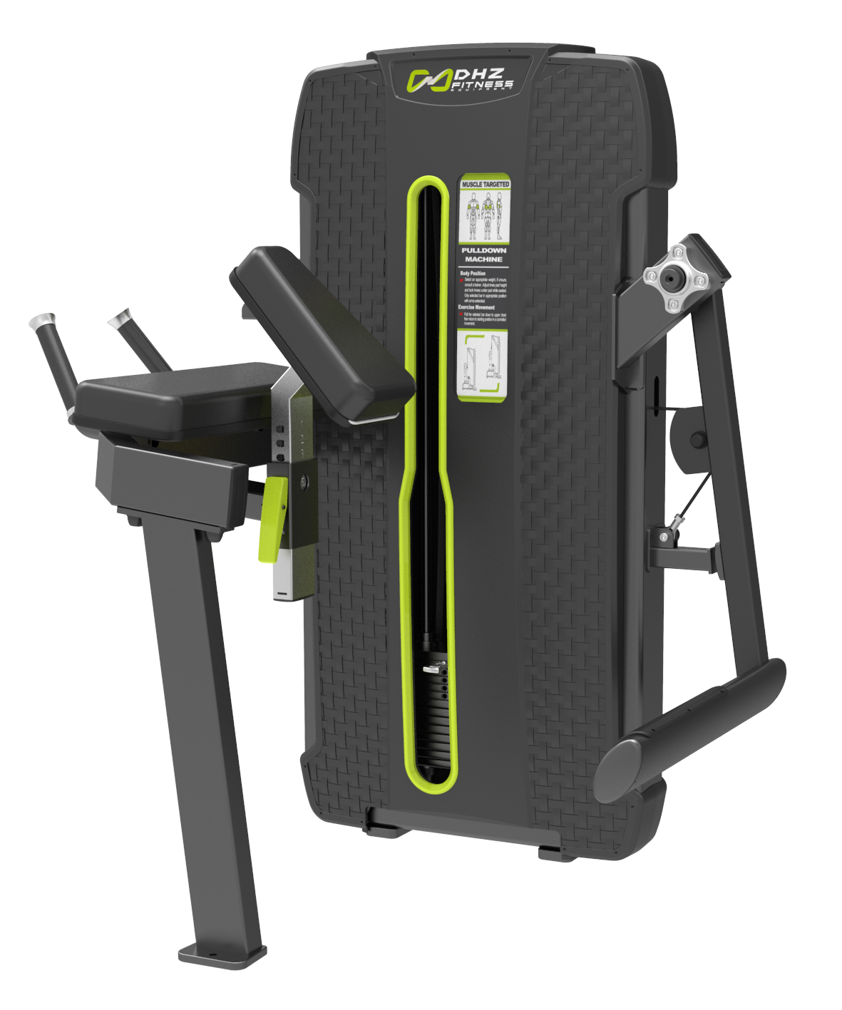 E-4024A Глют-машина. Ягодичные. Стек 49 кг