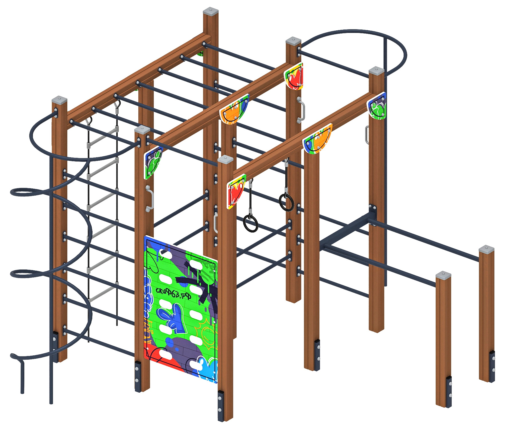 Детская площадка Спортивная серия СК 2.01.17-01