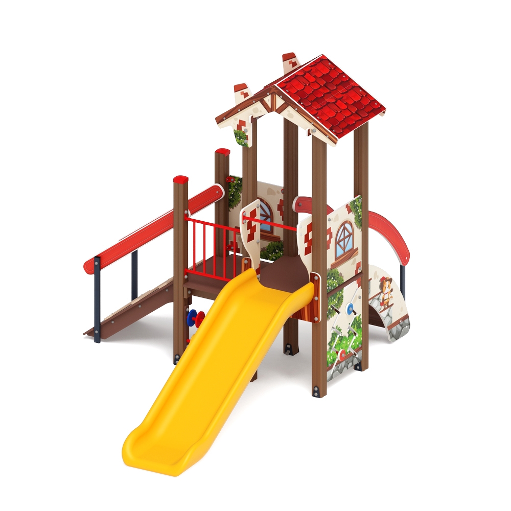 В ГОСТЯХ У СКАЗКИ детский игровой комплекс ДИК 1.05.01-23 (H=900)