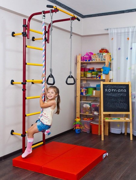 Детский спортивный комплекс ДСКМ "Комета next 1" (ДСКМ-2С-8.06.Г1.410.01-24) обливные зелёно/жёлтый