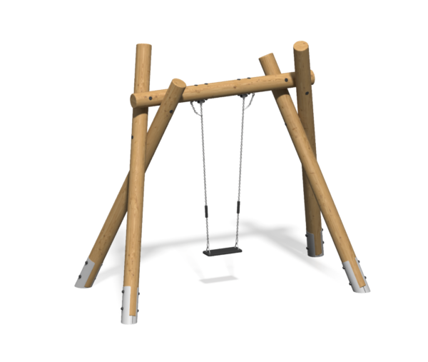 Качели одинарные для детской площадки Столбушка КЧ-33.7
