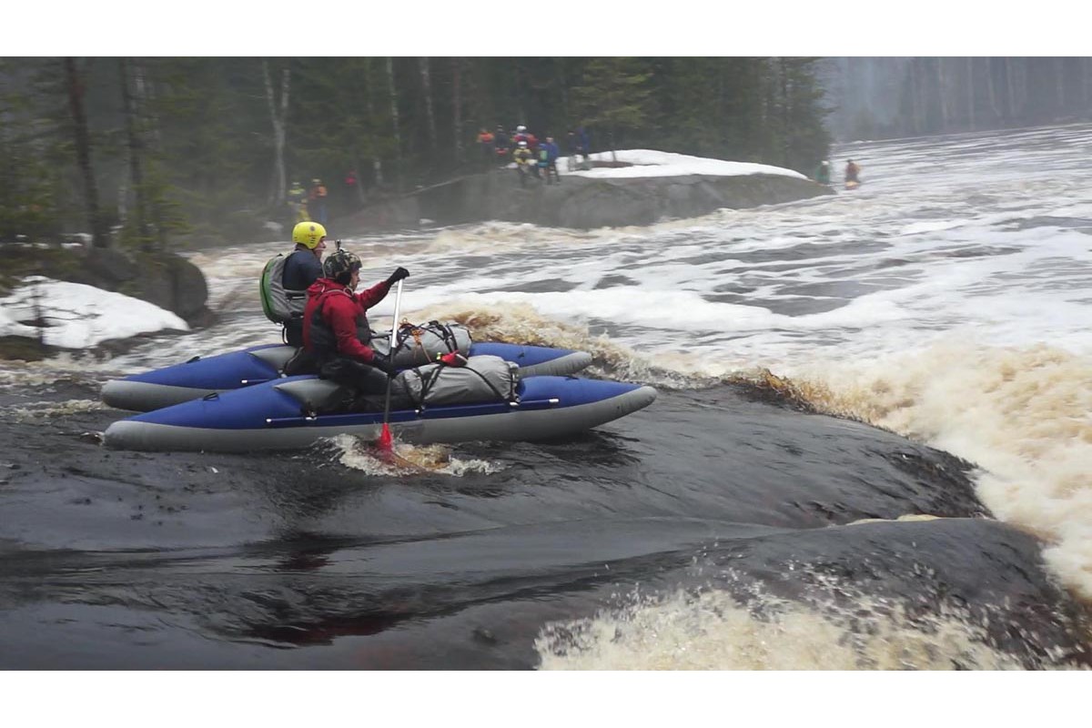 Катамаран двухслойный КАСКАД двухместный