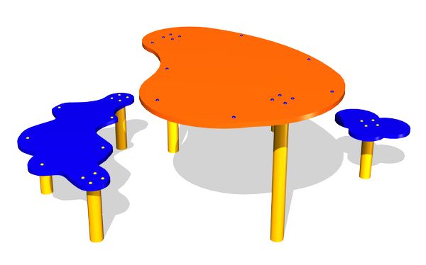 Столик детский ZION Тучки (СП090)