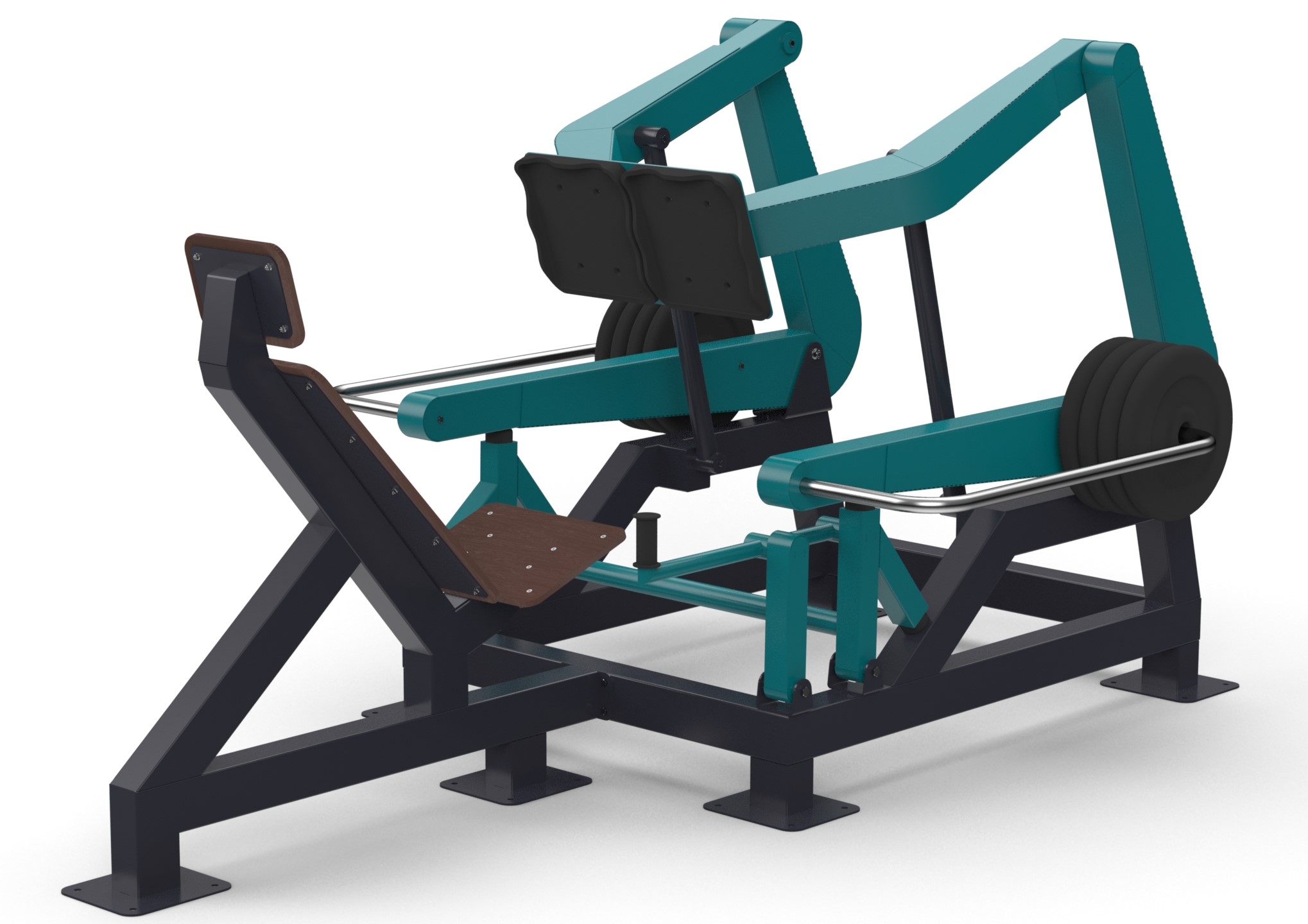 Уличный тренажер Жим ногами Air Gym YTN5