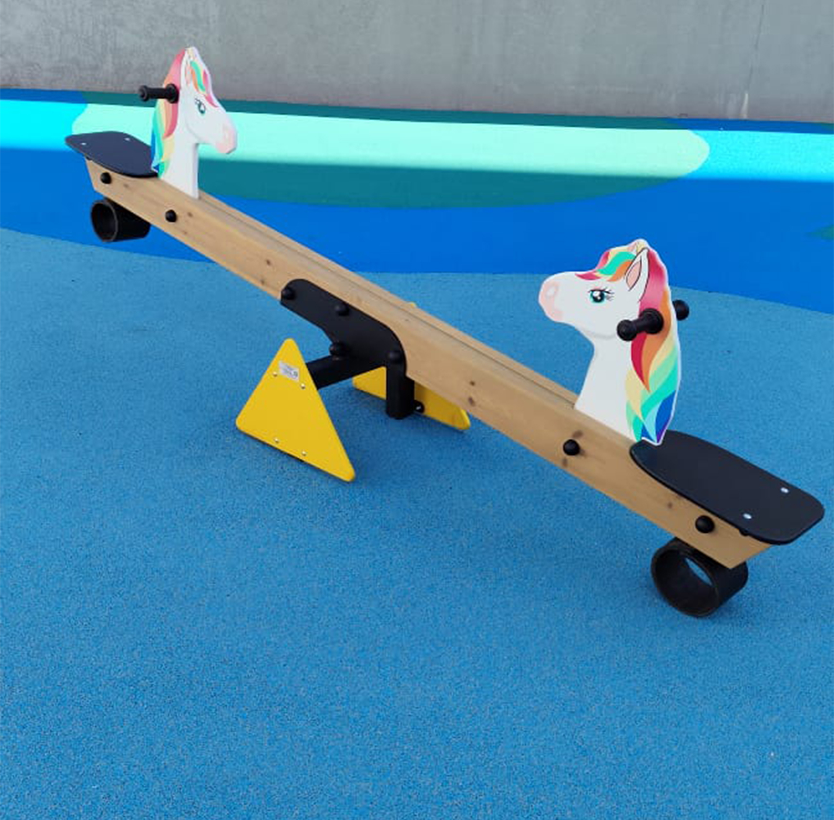 Качалка-балансир для детской площадки Лошадка КБ-57.2