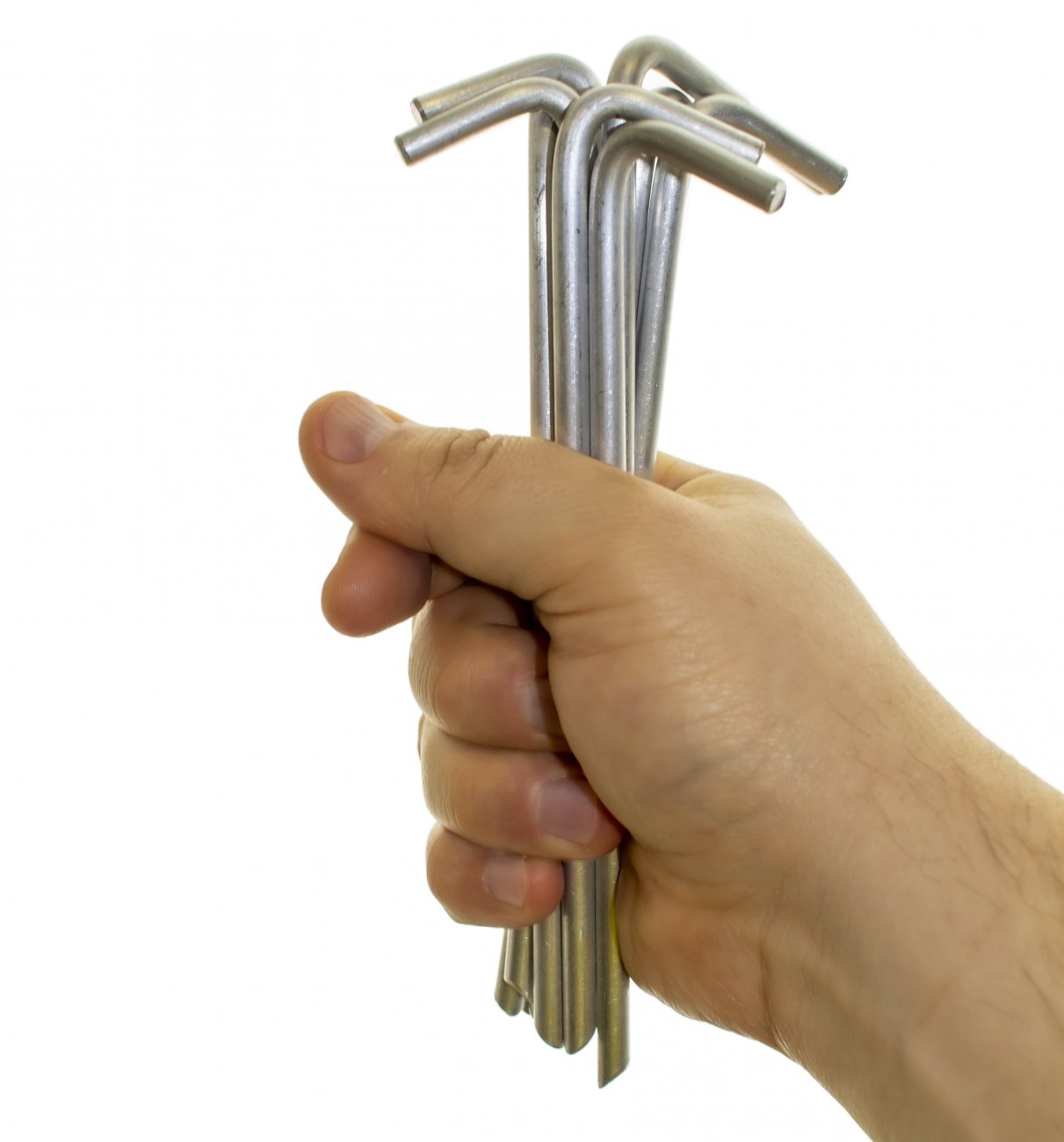 Колышки для палатки (17 cм, компл. 20 шт. в чехле)