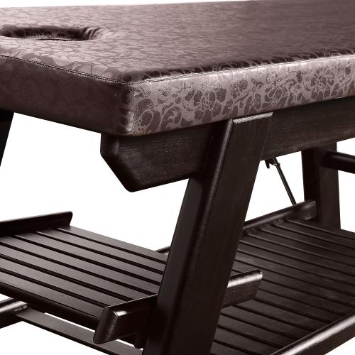 Деревянная массажная кушетка из бука Heliox WCO5