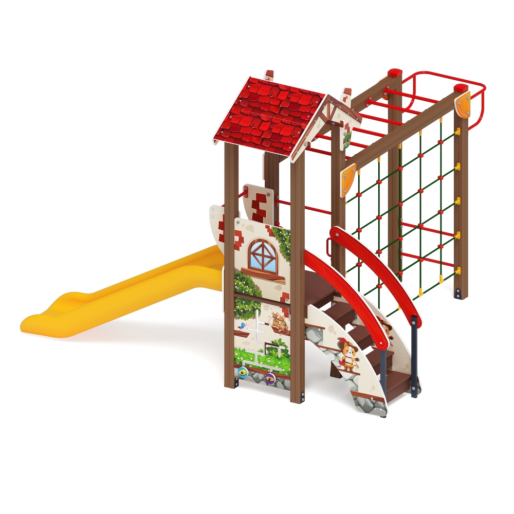В ГОСТЯХ У СКАЗКИ детский игровой комплекс ДИК 1.05.01-24 (H=900)