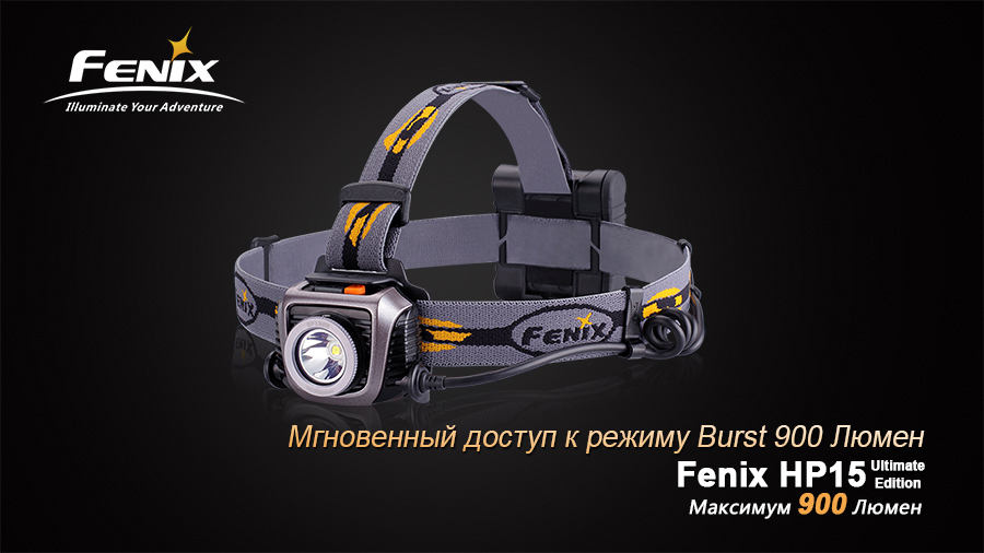 Налобный фонарь Fenix HP15UE Cree XM-L2(U2)
