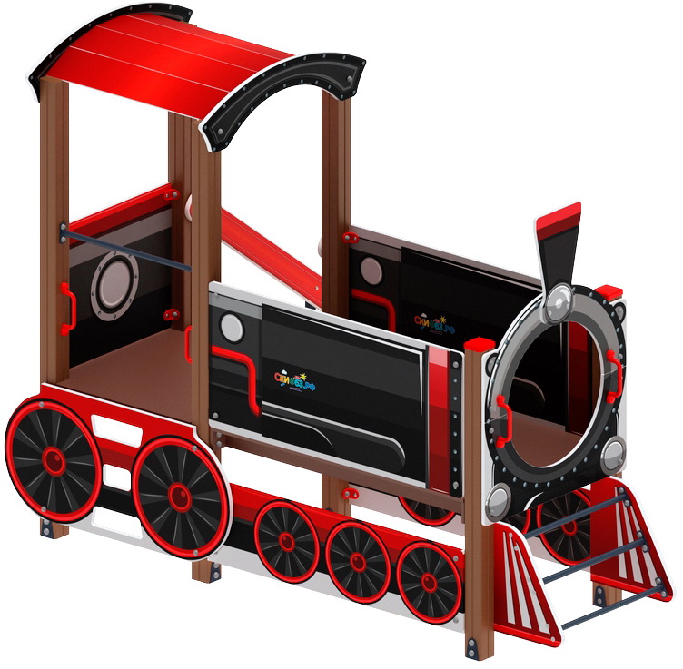 ПАРОВОЗИК игровая форма МФ 10.03.05-02