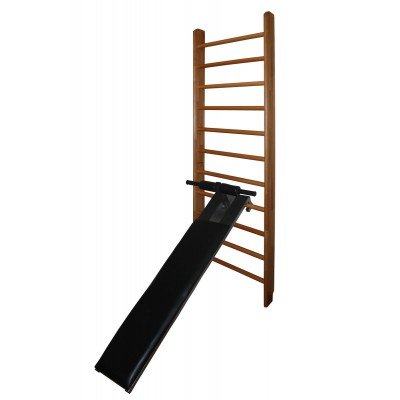 Шведская стенка Бук Стандарт с доской для пресса с валиками для ног