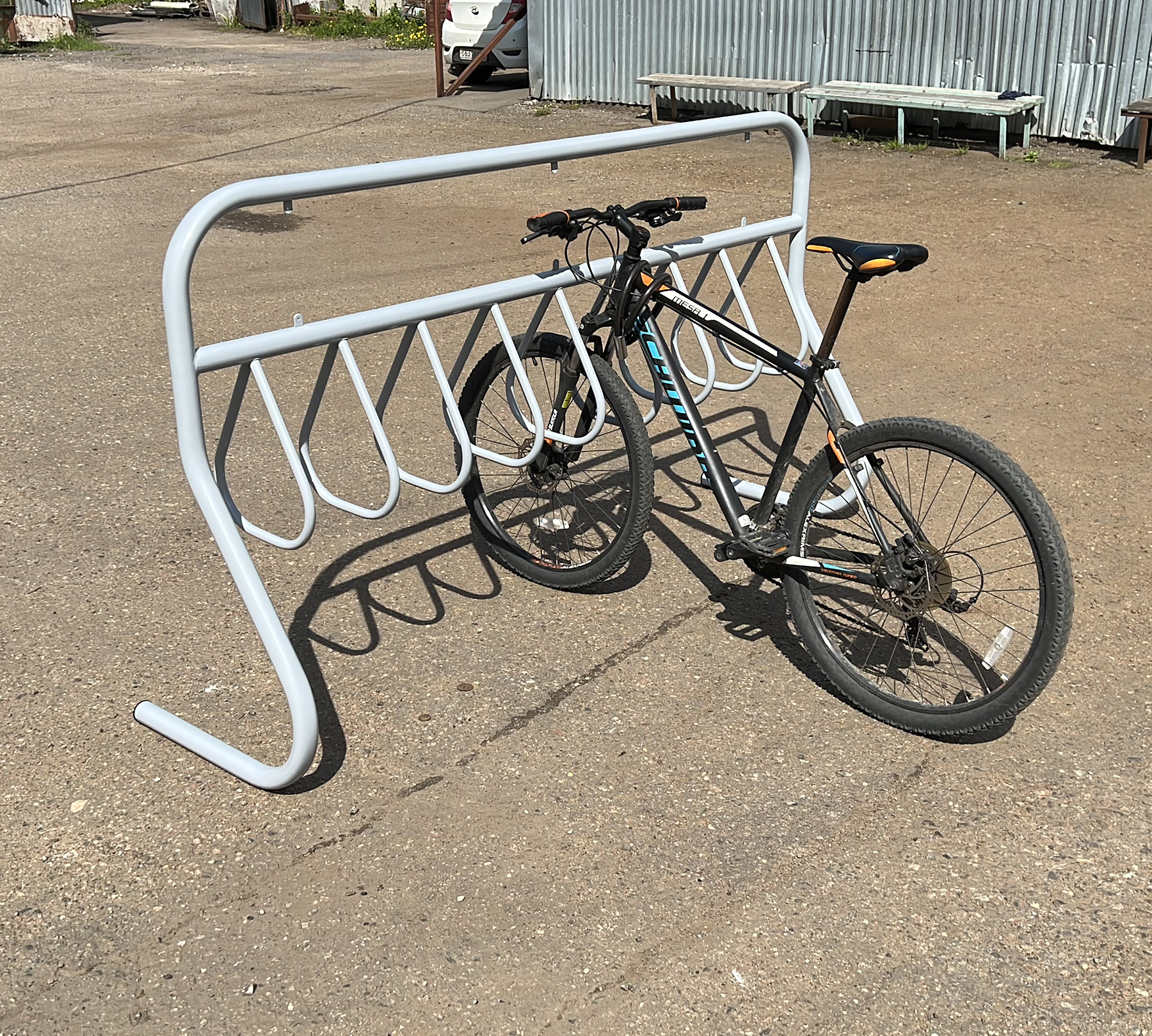 Парковка для велосипедов рекламная ВП 08 - 8