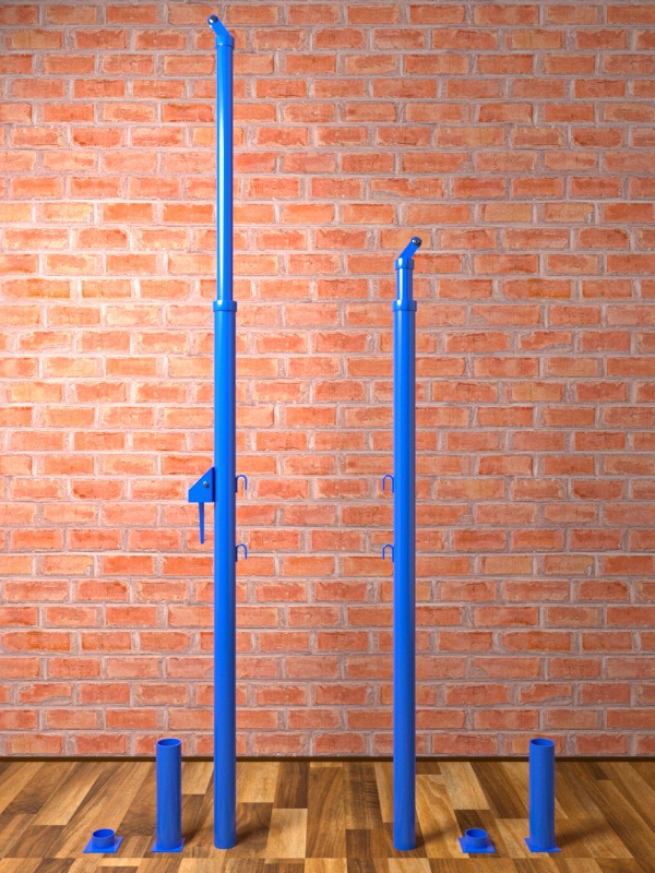 Стойки волейбольные телескопические 03.100