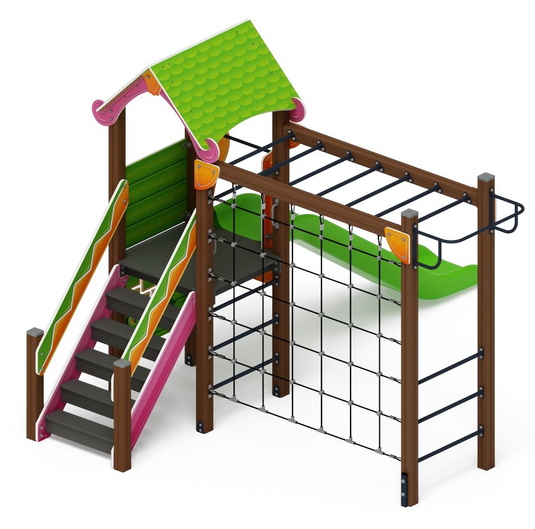 ЛУКОМОРЬЕ детский игровой комплекс ДИК 2.25.04-01 (H=1200)