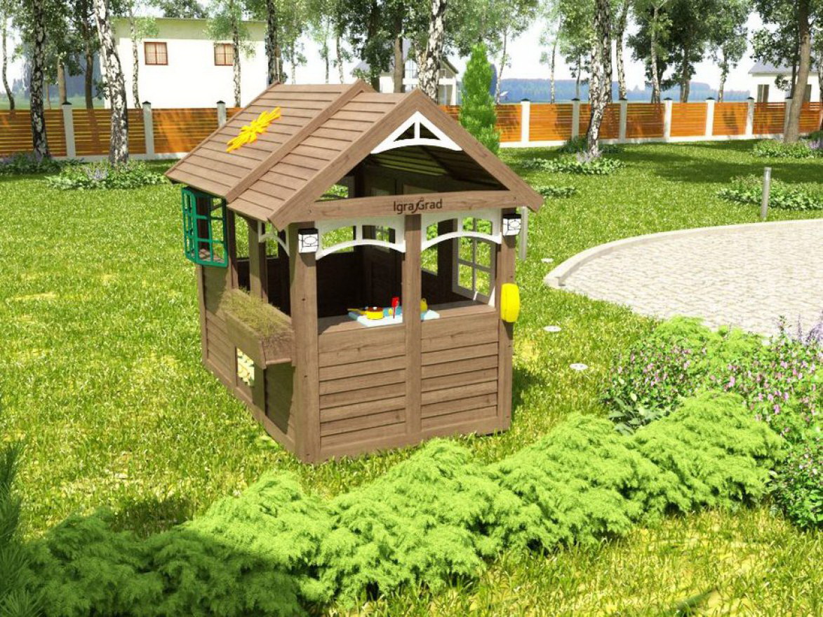 Детский домик IgraGrad Коттедж 2