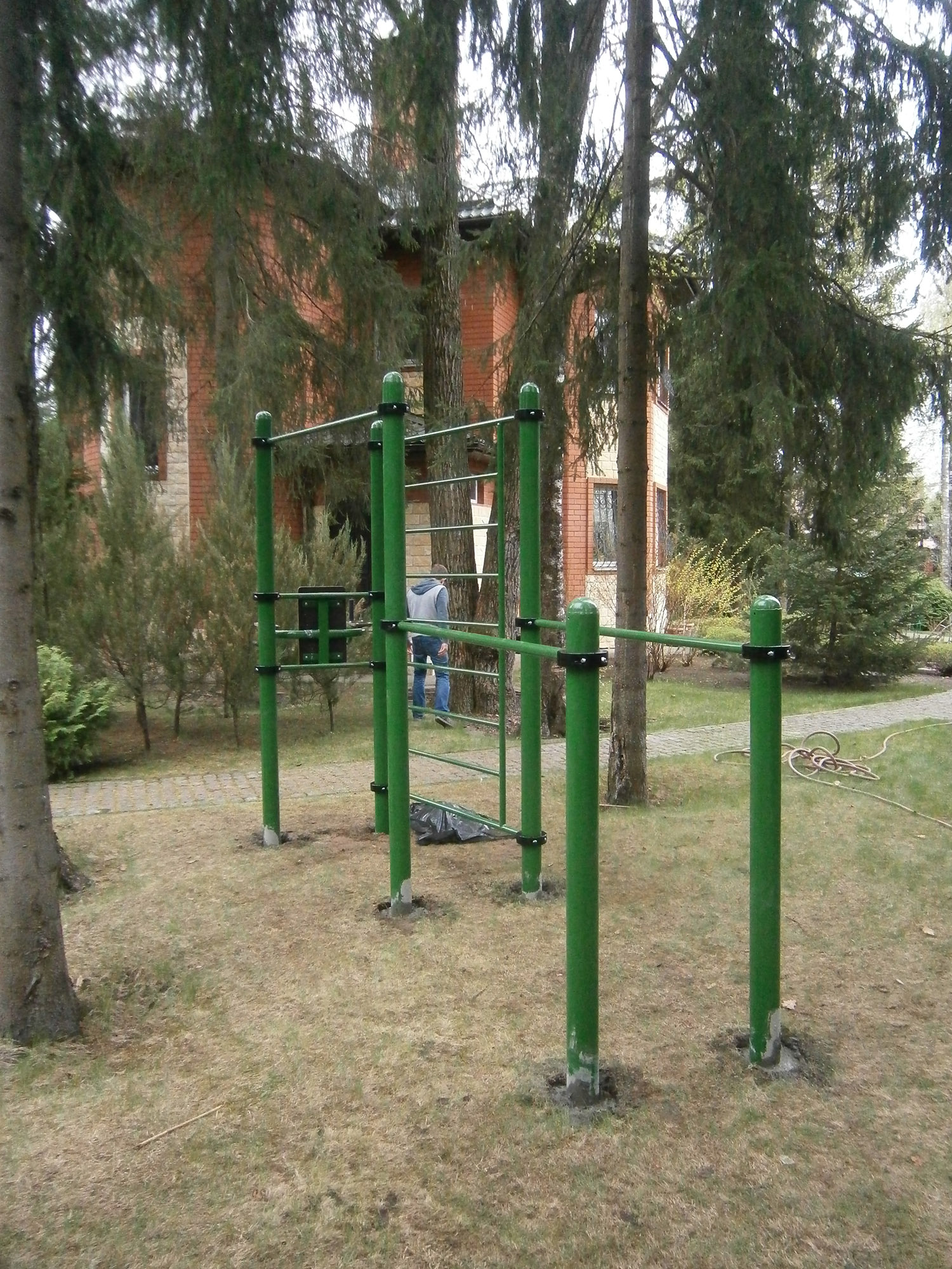 Турник, брусья, вертикальный пресс, шведская стенка Air-Gym YSK67