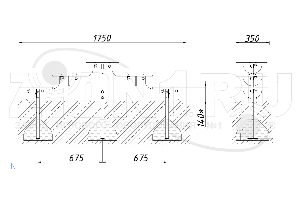 Бум детский ZION Ступени (СЭ238)