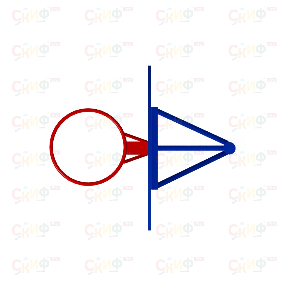 Баскетбольная стойка мини СО 2.70.01