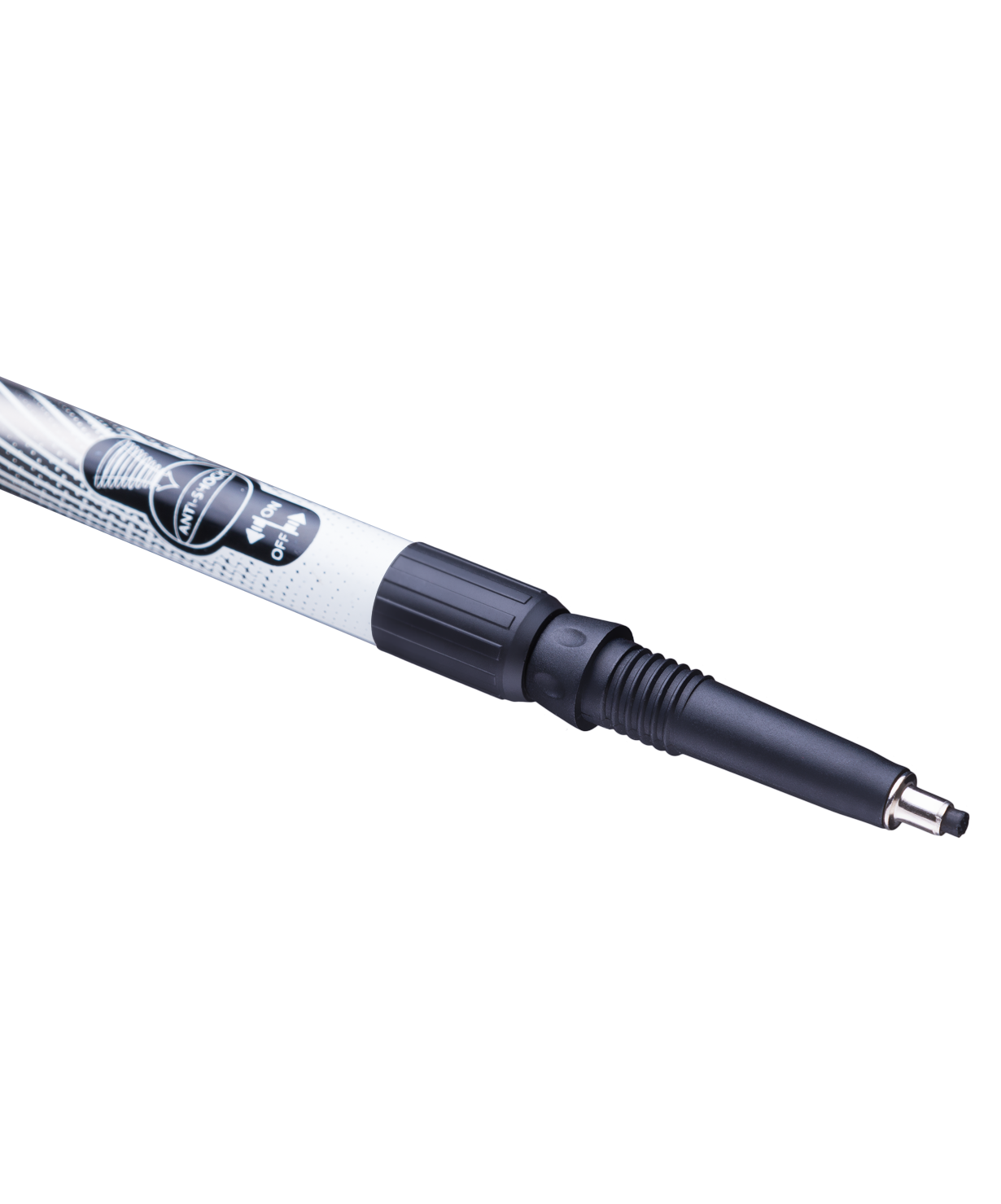 Палки для скандинавской ходьбы Rainbow, 77-135 см, 2-секционные, серый/белый