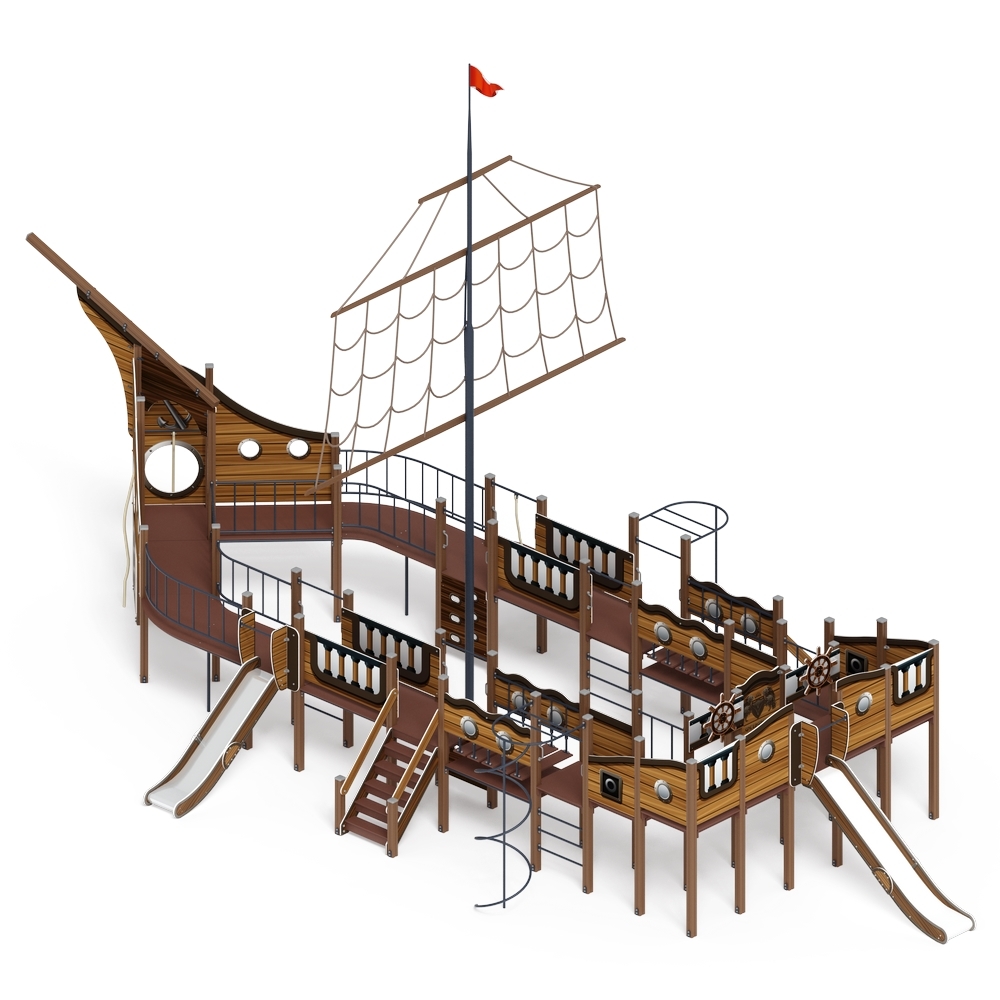 ШХУНА детский игровой комплекс ДИК 2.03.3.03-03 (Н=1200, Н=1500)