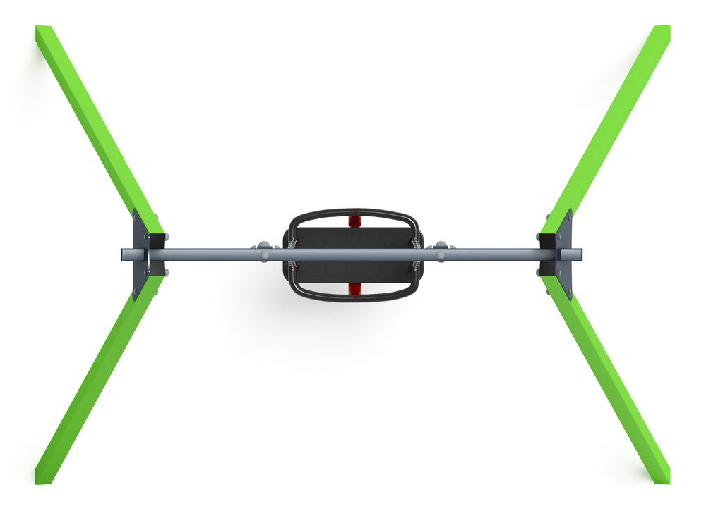 Качели М1 металл  ИО 11.М.04.03-02 (зеленый)