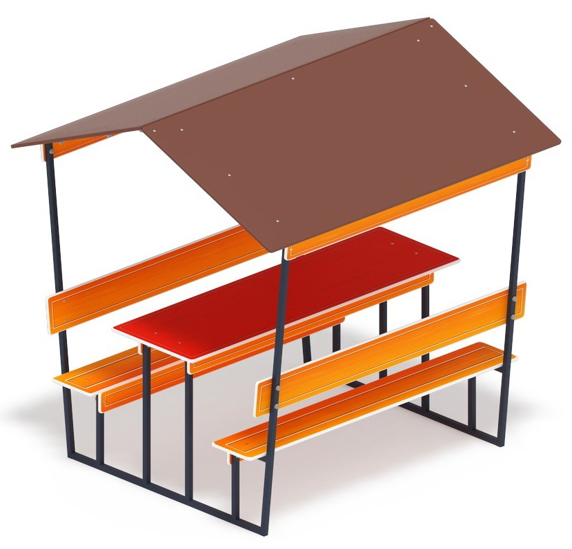 ВЗРОСЛЫЙ столик с навесом МФ 32.01.05-01
