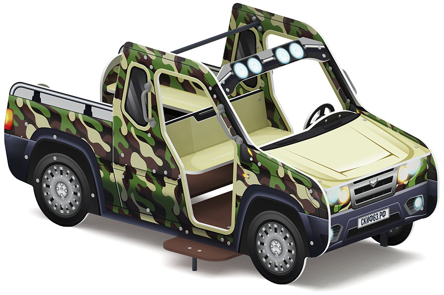 ДЖИП пикап САФАРИ игровая форма МФ 10.03.10-10