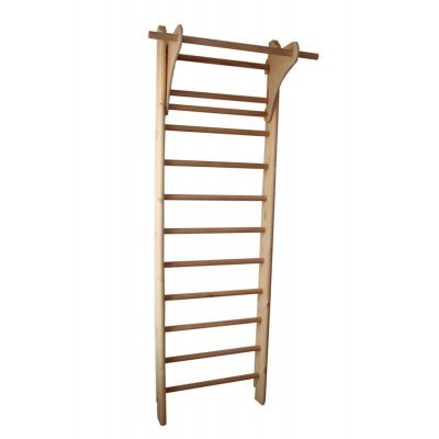 Шведская стенка СБ ДТ с деревянным турником