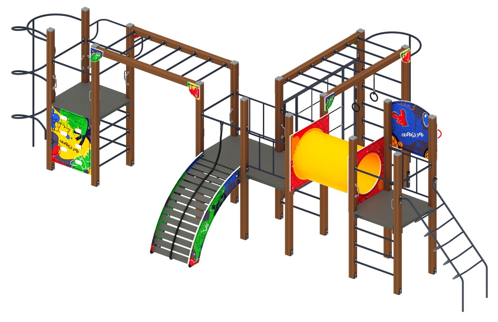 Детская площадка Спортивная серия СК 2.01.03-01.1