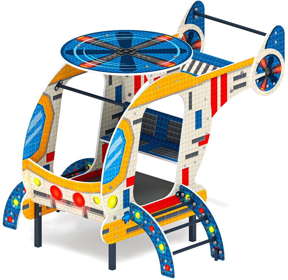 ВЕРТОЛЕТ (лего игра) игровая форма МФ 10.03.04-02