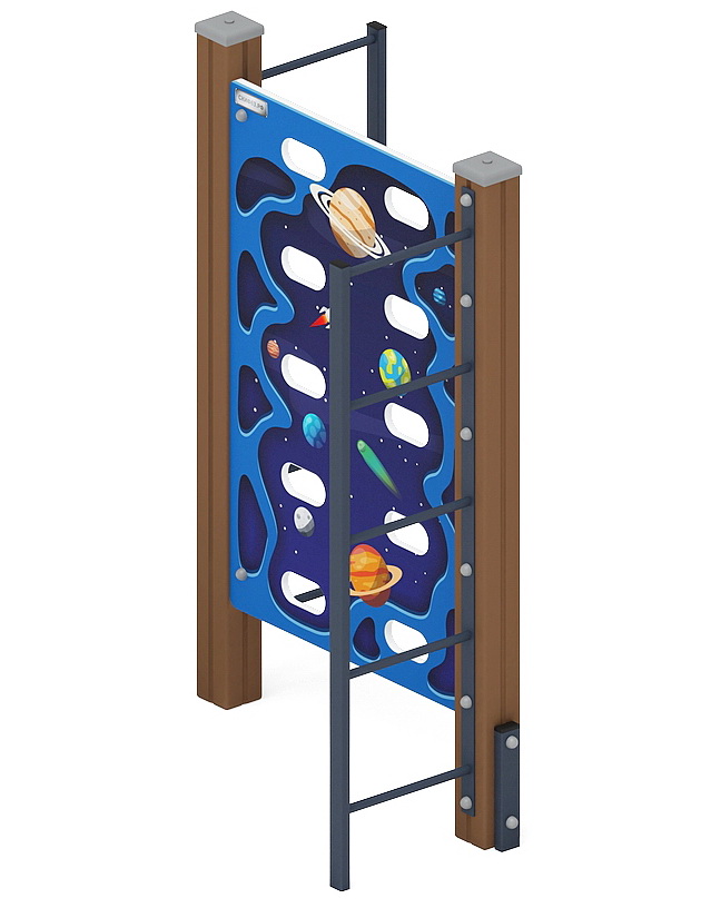 СТЕНКА ДЛЯ ЛАЗАНЬЯ для детской площадки Тип 1 - СО 1.20.04-02