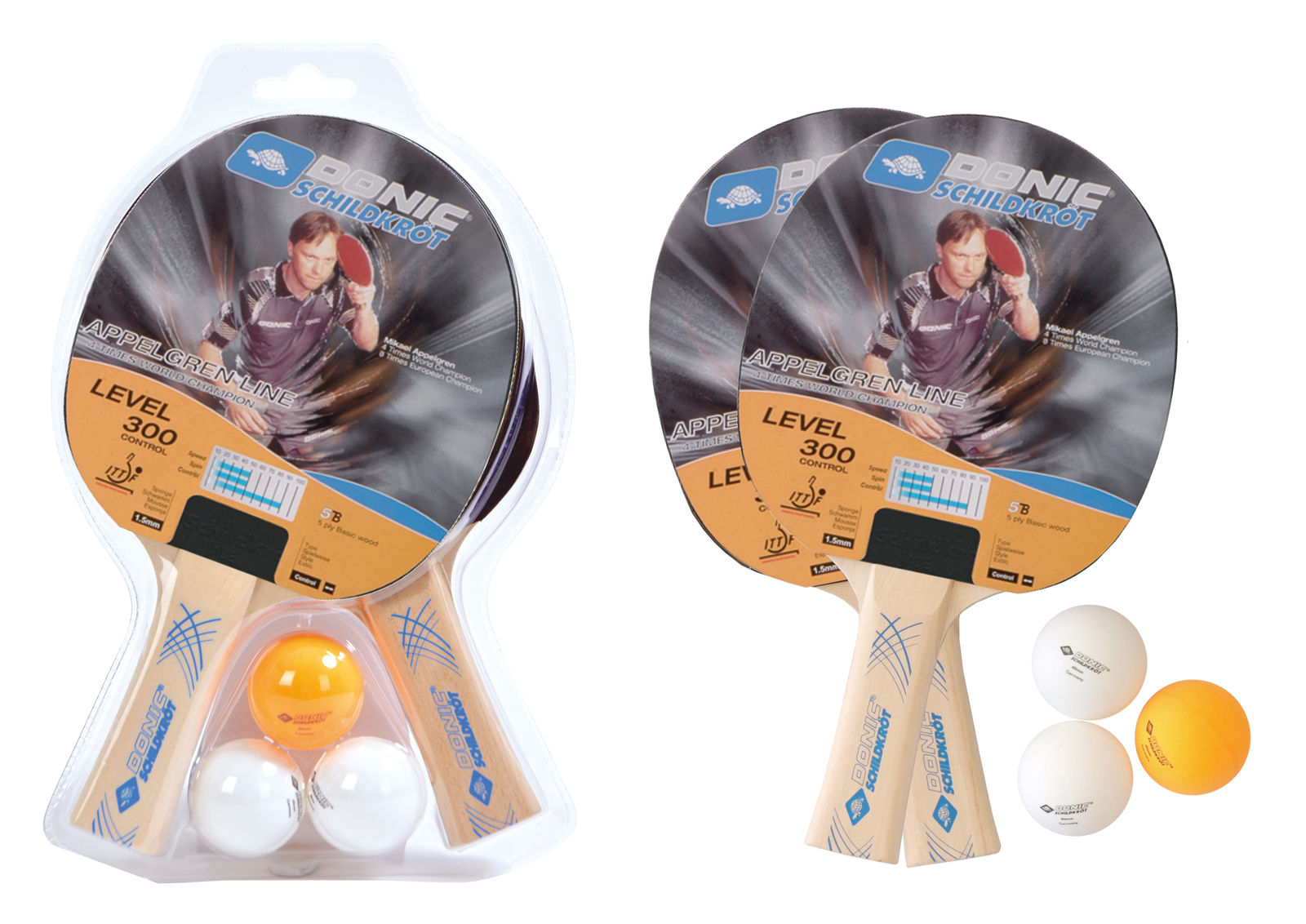 Набор для настольного тенниса DONIC/Schildkrot Appelgren Line Level 300