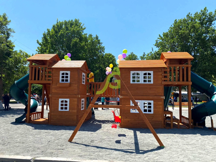 Детская деревянная площадка IgraGrad Домик 7