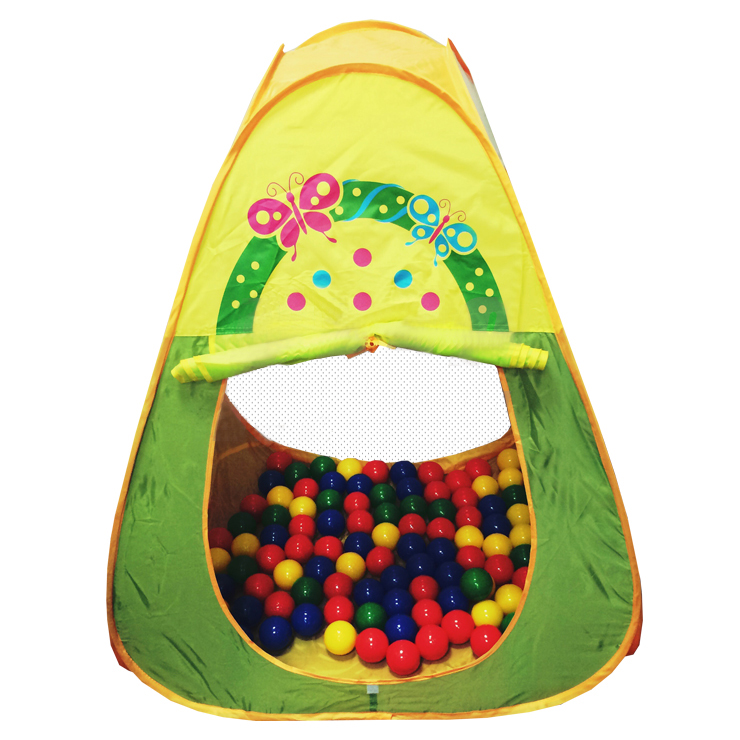 Игровой домик "Треугольный" + 100 шариков CBH-20