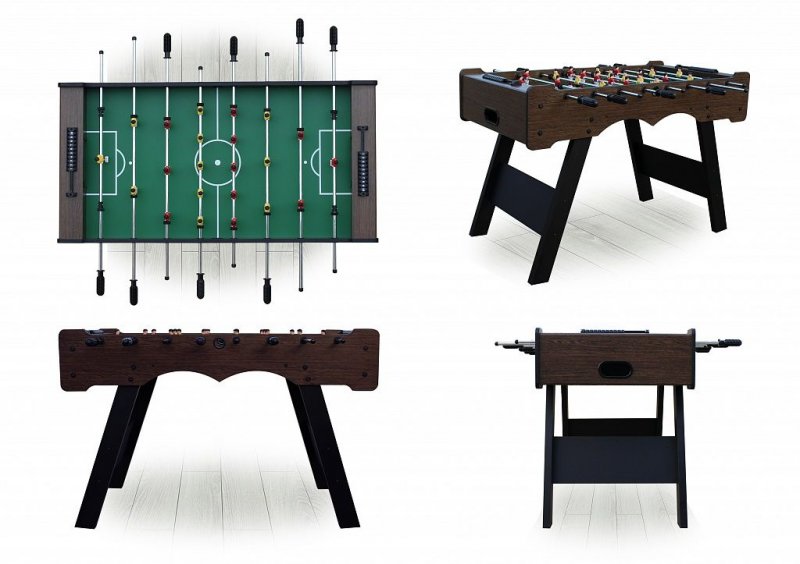 Настольный футбол (кикер) Stuttgart 4 ф (122 x 61 x 81см, венге)