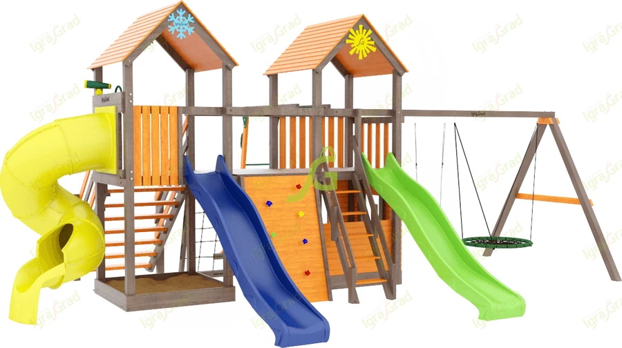 Детская площадка IgraGrad Комбо с трубой