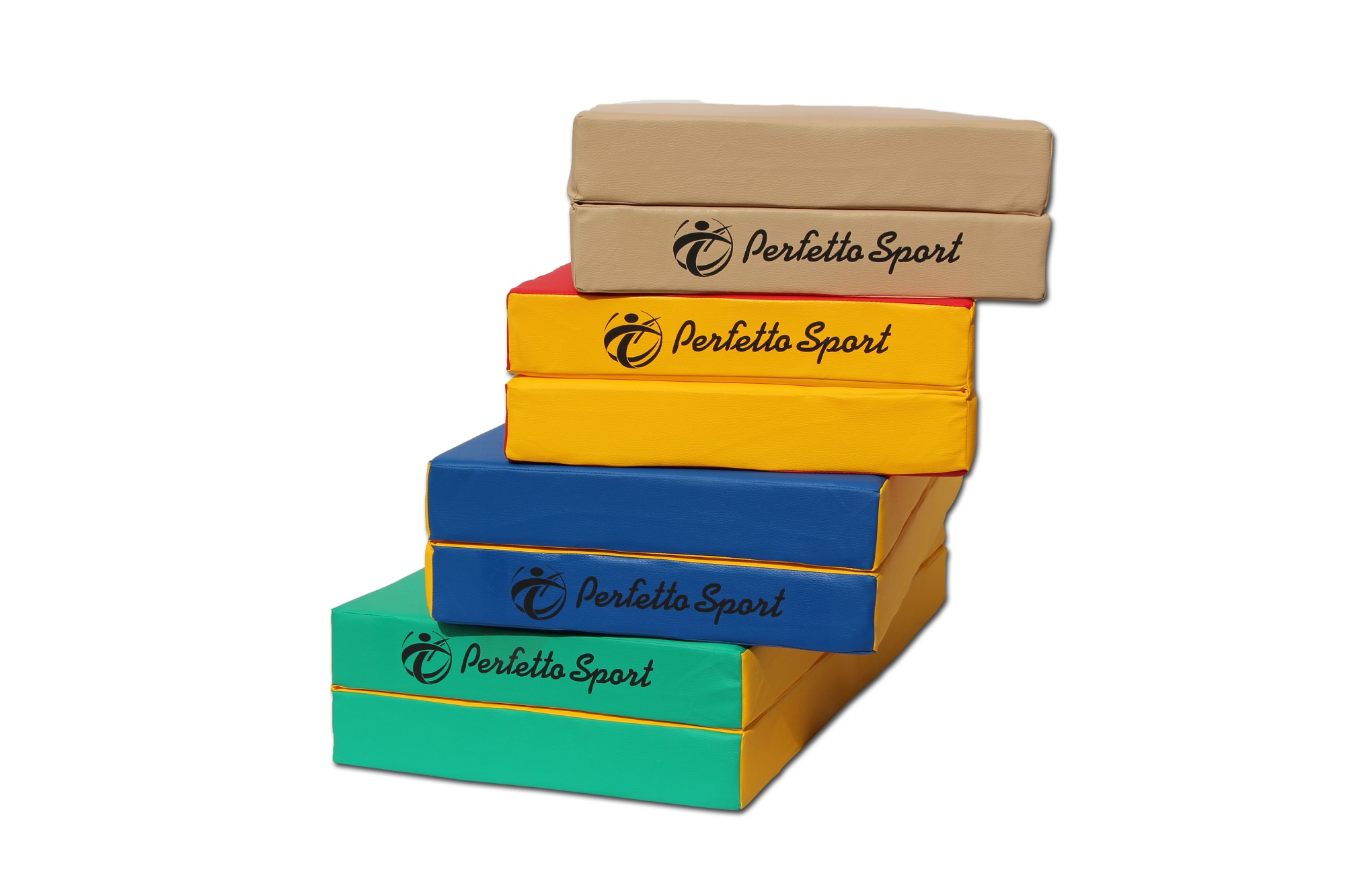 Мат № 3 (100 х 100 х 10) складной PERFETTO SPORT жёлтый